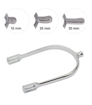 Child Spurs 15mm With Nylon Strap