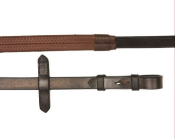Leather R-Grip Reins 5/8"