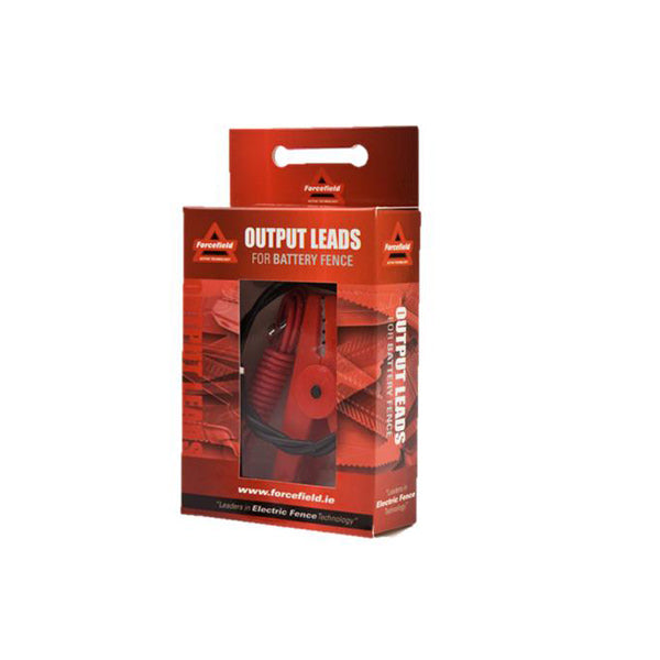 Forcefield Output Leads For Battery Fences