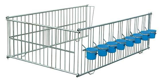 JFC Super Hutch Galvanised Frame For CH300 Calf Feeder
