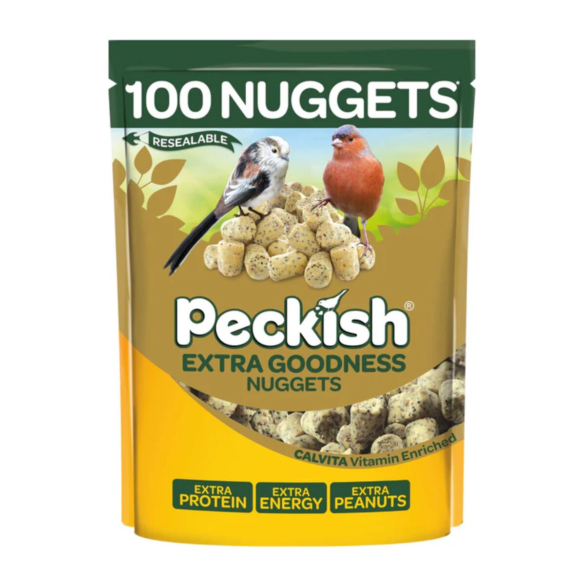 Peckish Extra Goodness Nuggets - 100 Nuggets