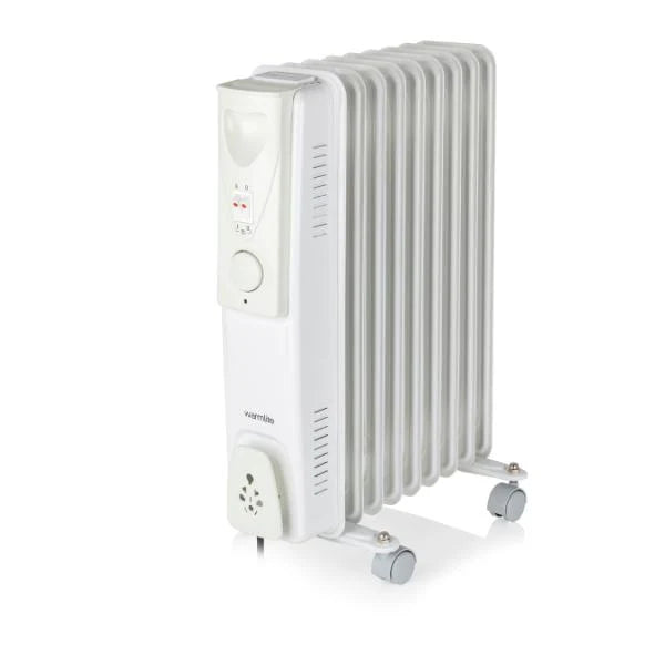Warmlite Oil Filled Radiator 11 Fin 2000W with Timer