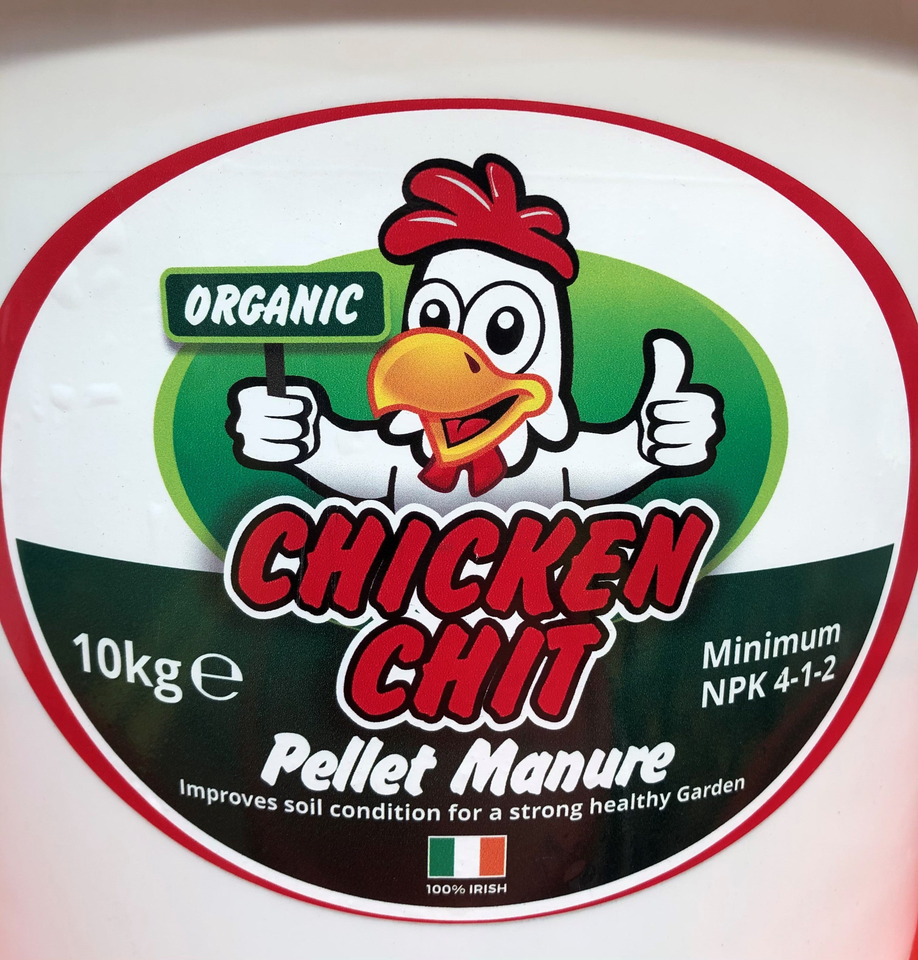 CHICKEN CHIT ORGANIC 10KG RECYCLED BUCKETS