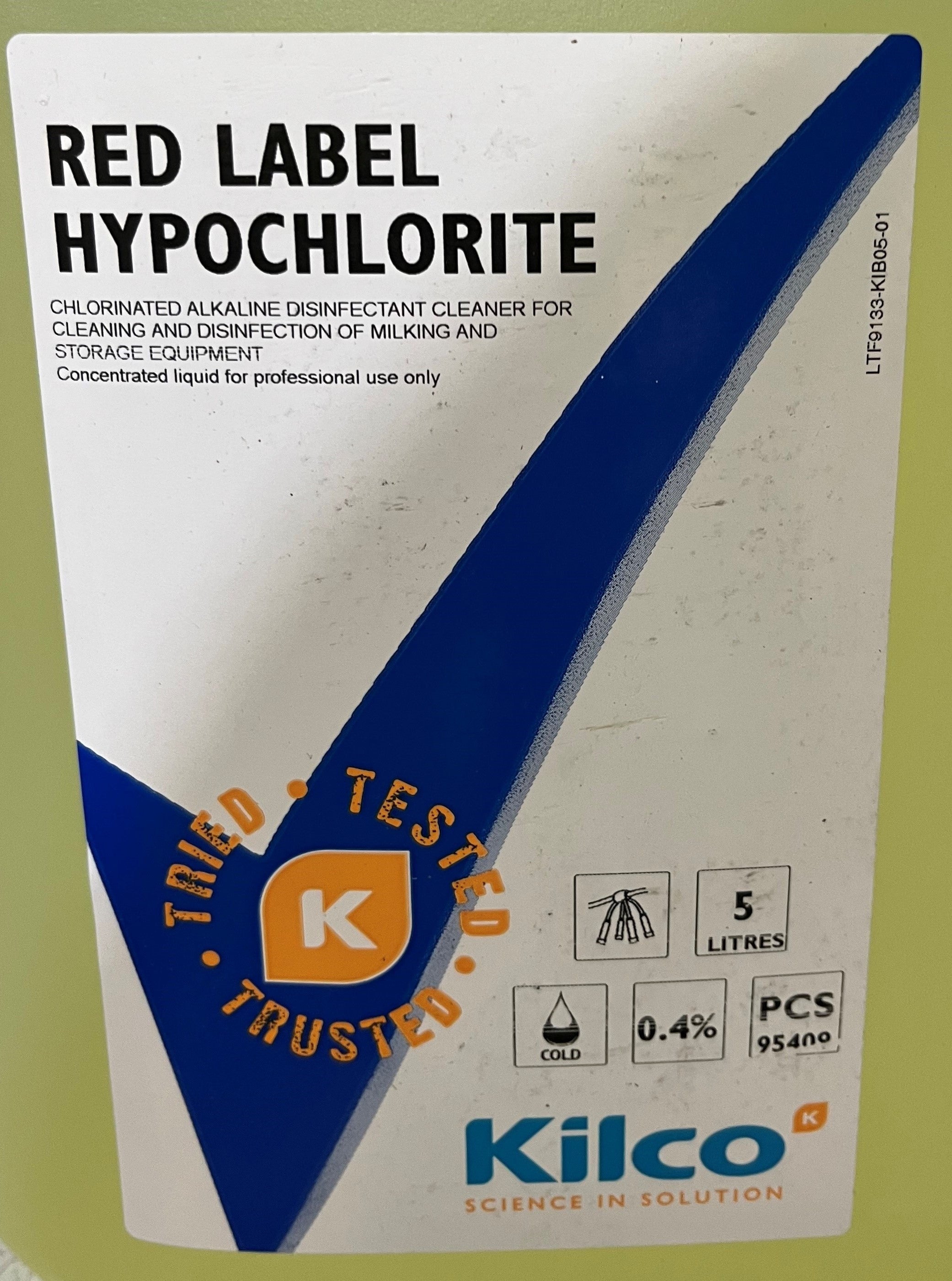 ROCKLOR HYPOCHLORITE 5LTS