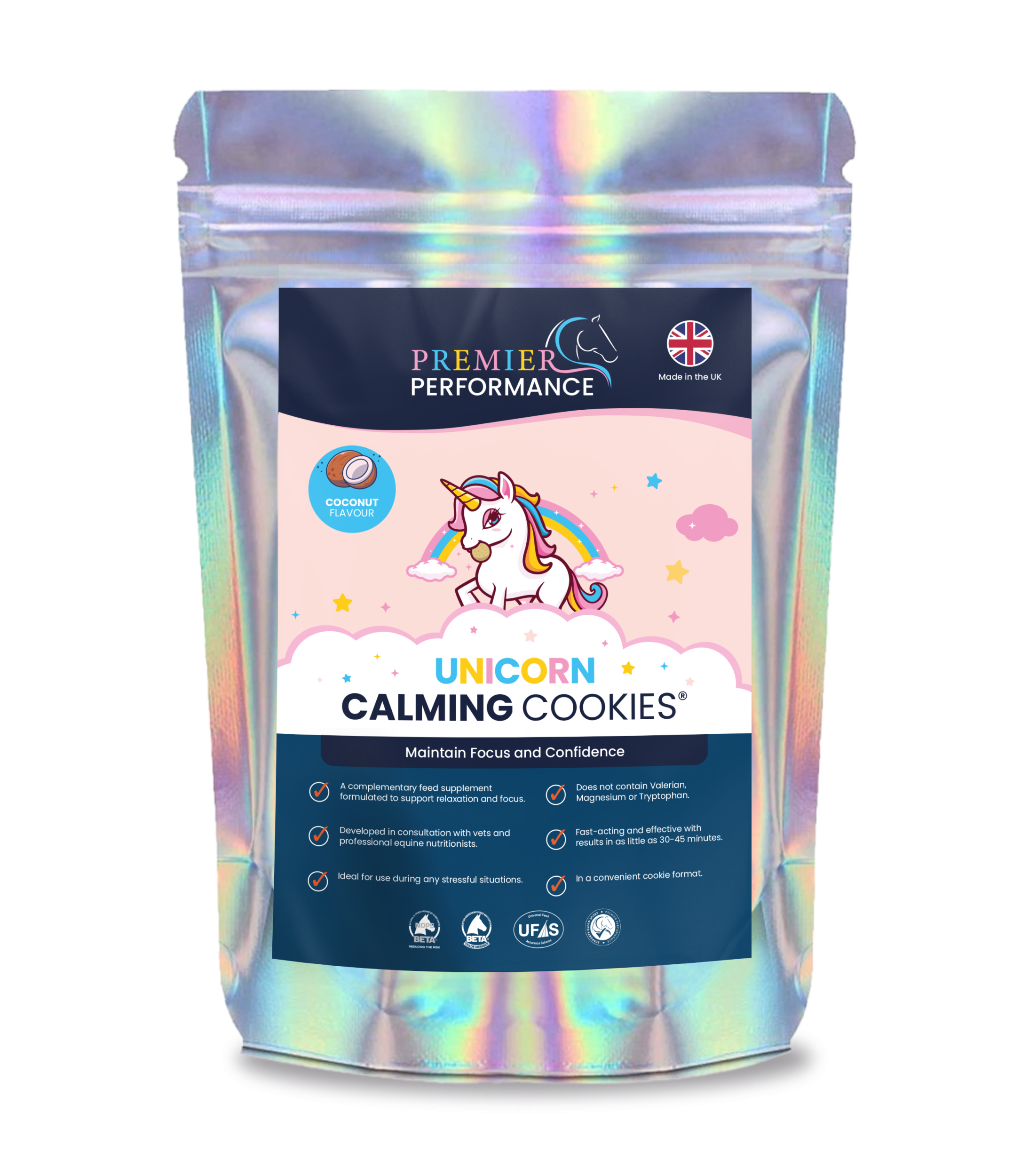 Unicorn Calming Cookies - Horse Treats