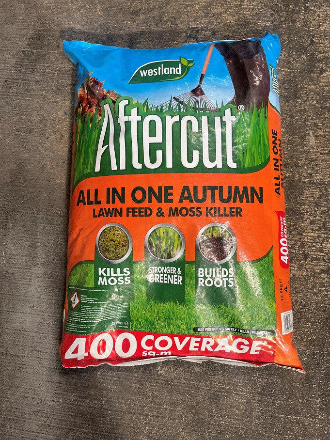 AFTERCUT WEED FEED AND LAWN
