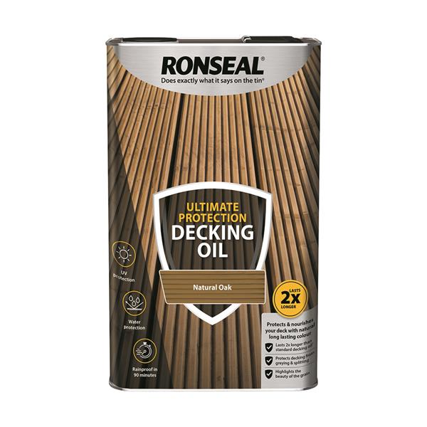 Ronseal Decking Stains & Oils Range