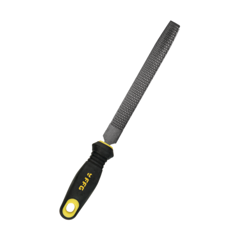 FF Group Wood Rasps with Handle 110mm (Flat, Half Round and Round Cuts)