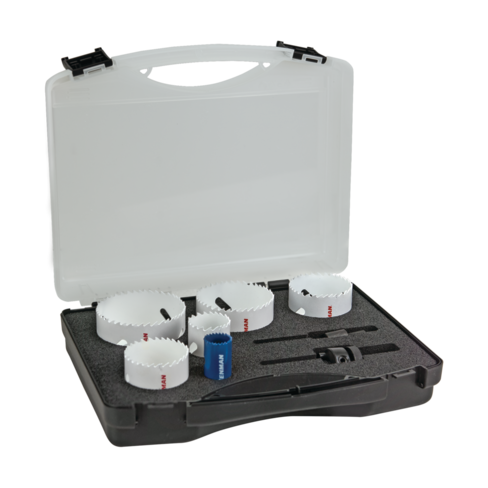 Benman Bi-Metal Cobalt Hole Saw Set 8 Piece Cobalt 8%