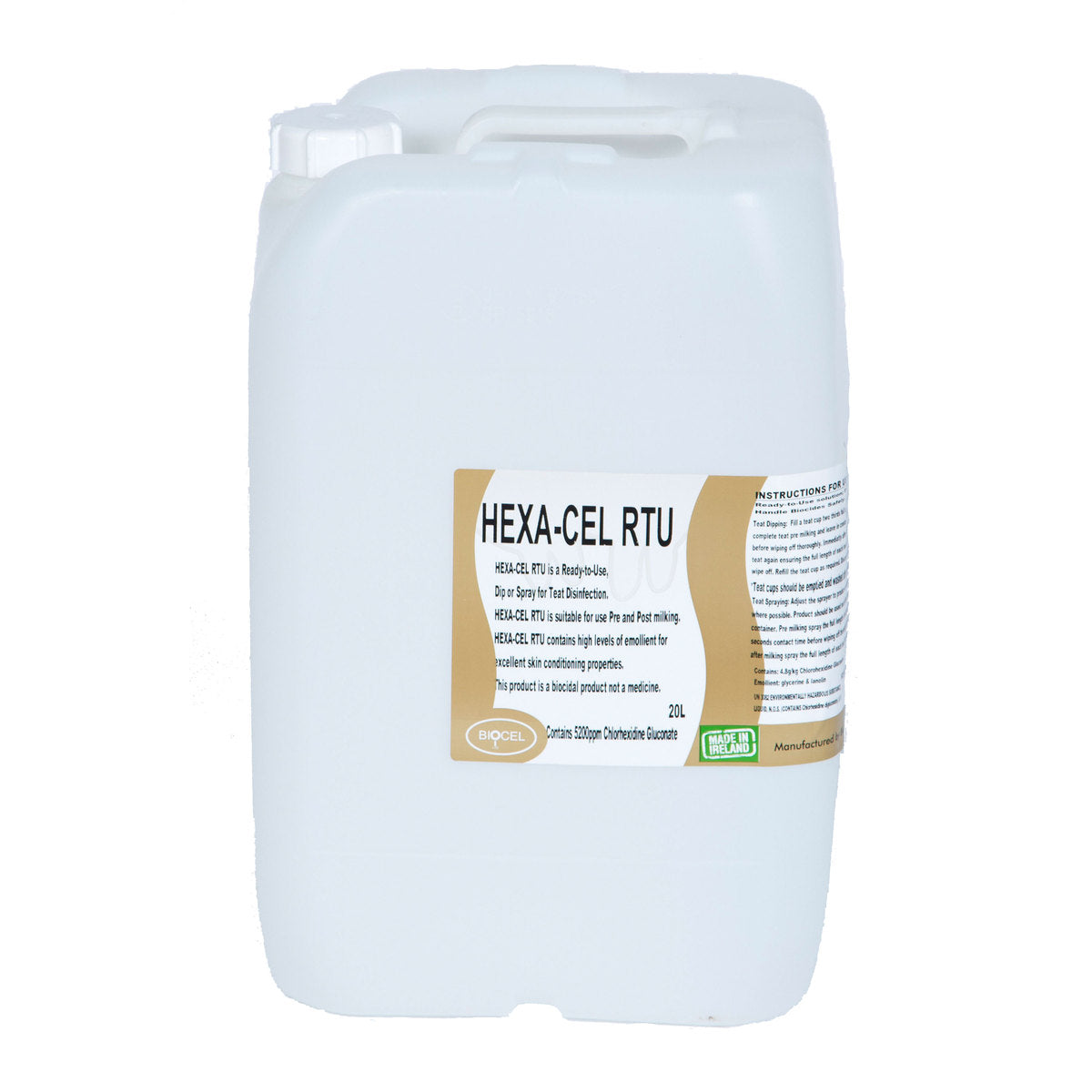 Biocel Hexacel RTU 200L