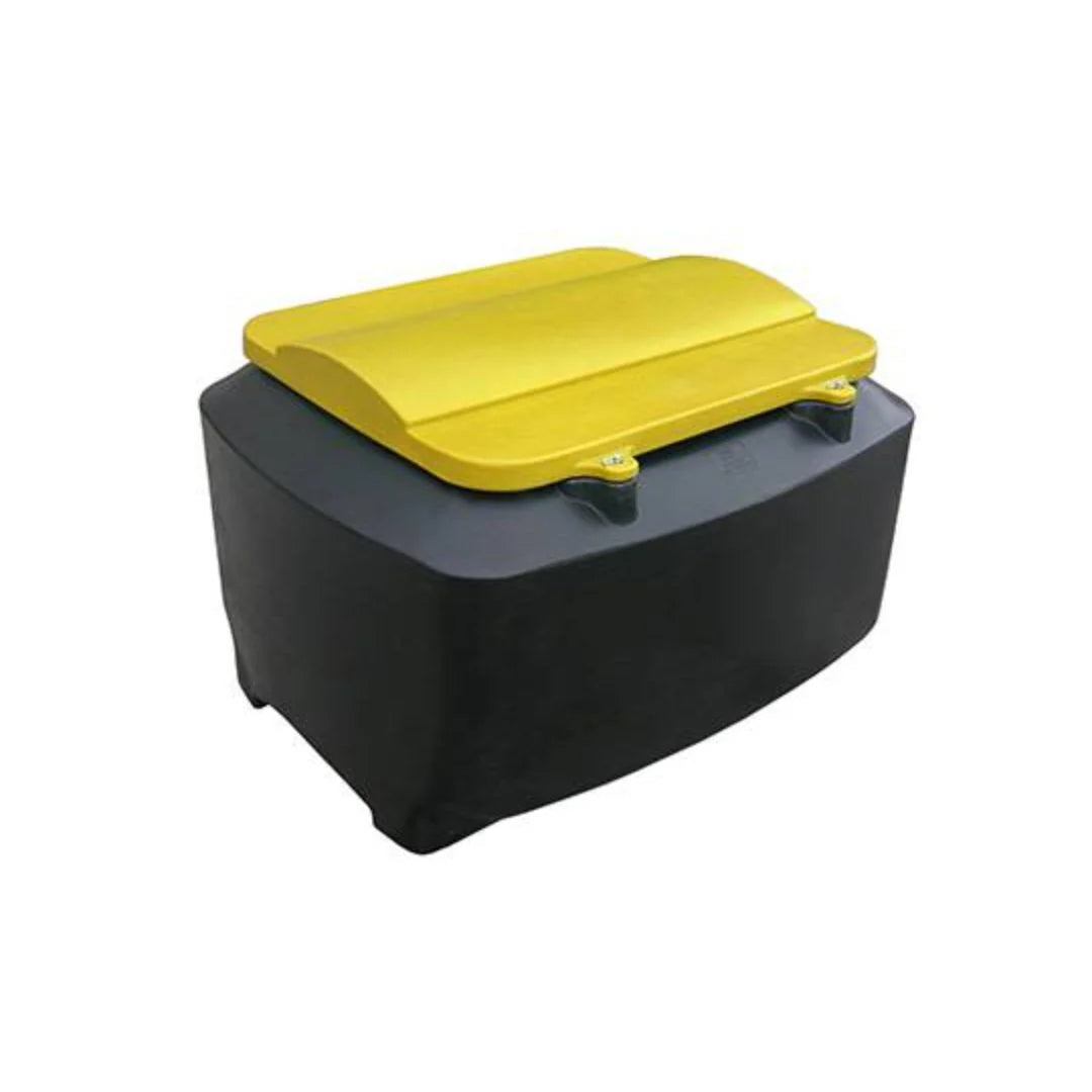 JFC 1/2 Tonne Meal Bin with Yellow Lid
