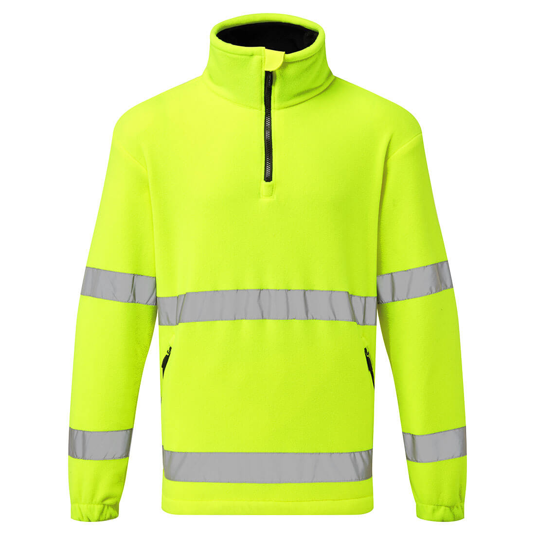 Hi Viz Zip Fleece Top
