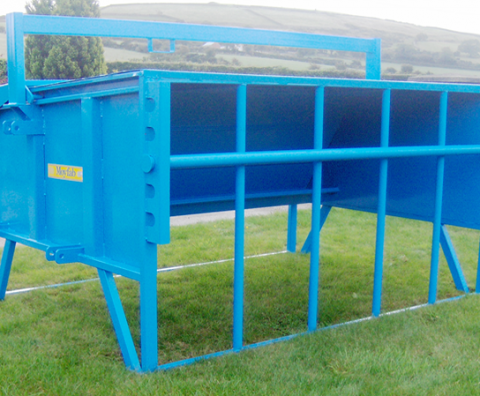Moyfab Heavy Duty Galvanised Calf Creep Feeder