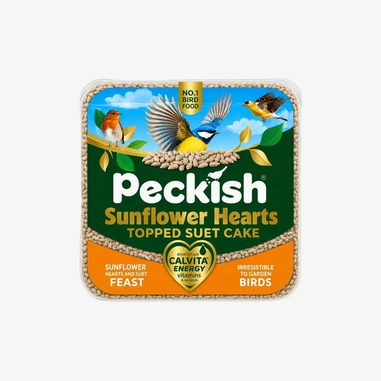 Peckish Topped Suet Cake with Kibbled Sunflower