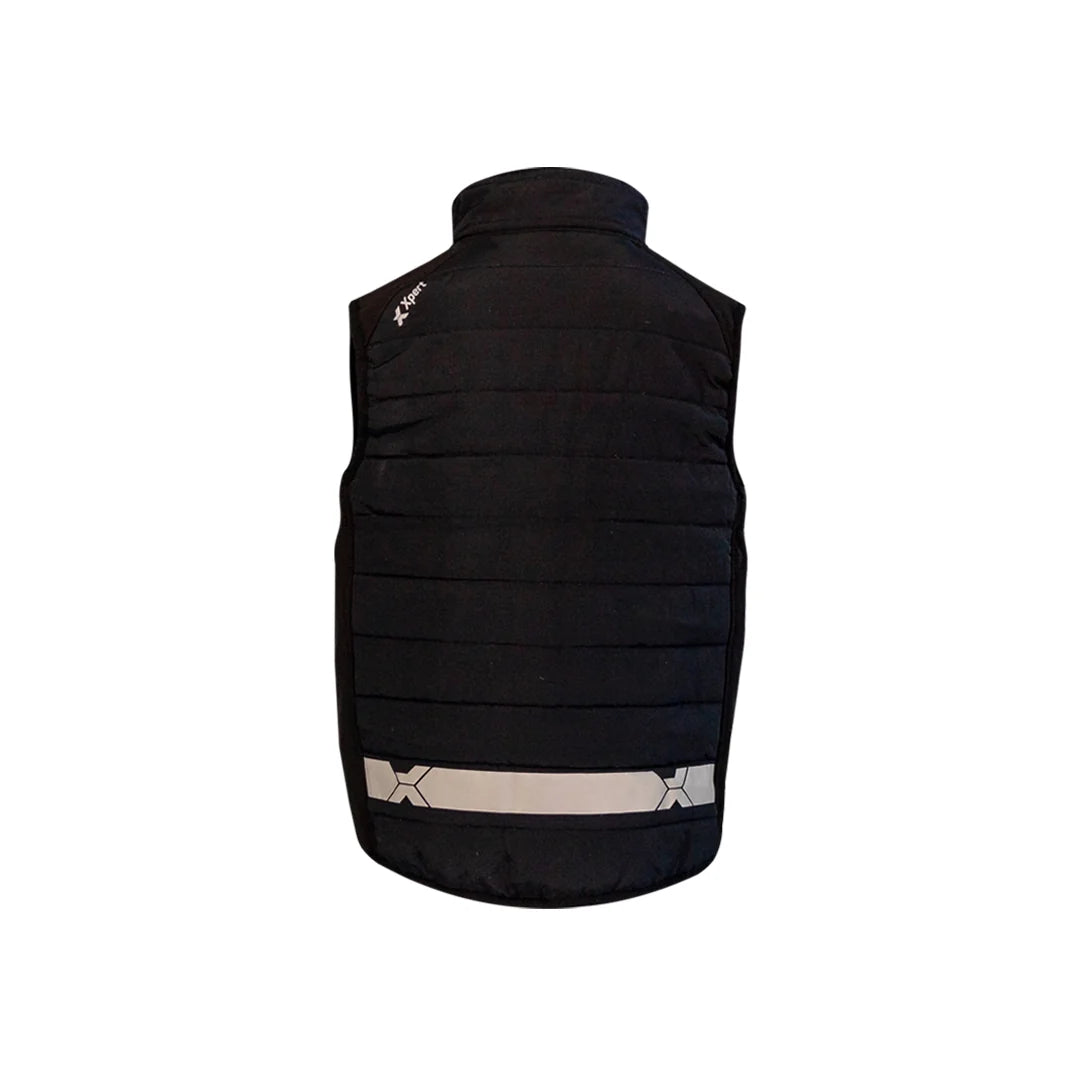 Xpert Pro Rip-Stop Panelled Bodywarmer - Black/Orange