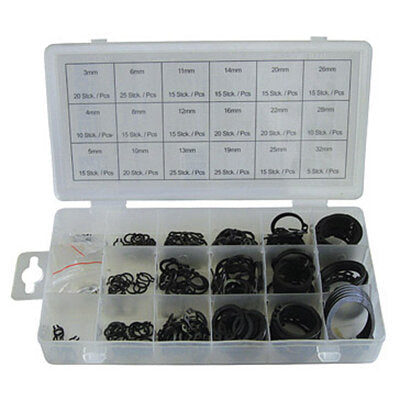 Normex 300pce Snap Ring/External Circlip Assortment Metric