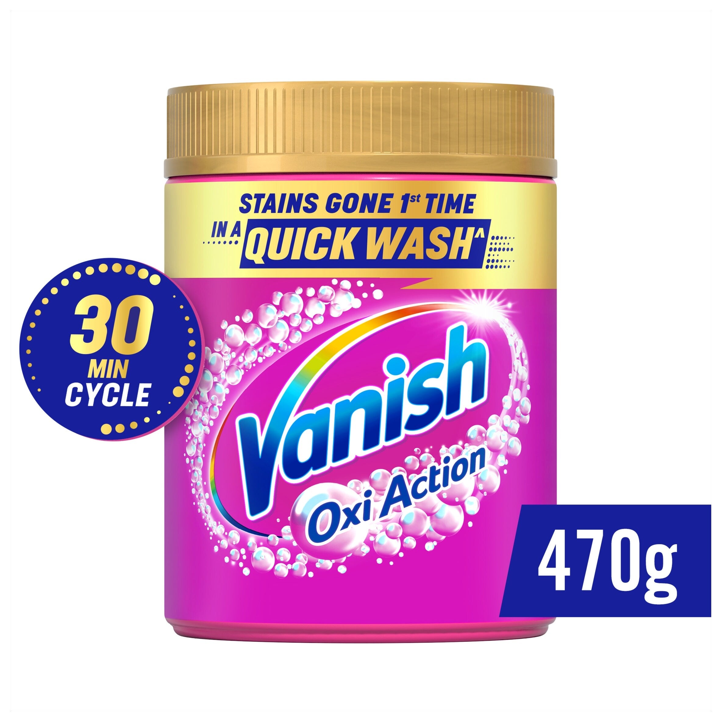 Vanish Gold Oxi Action Stain Remover For Colours 470g