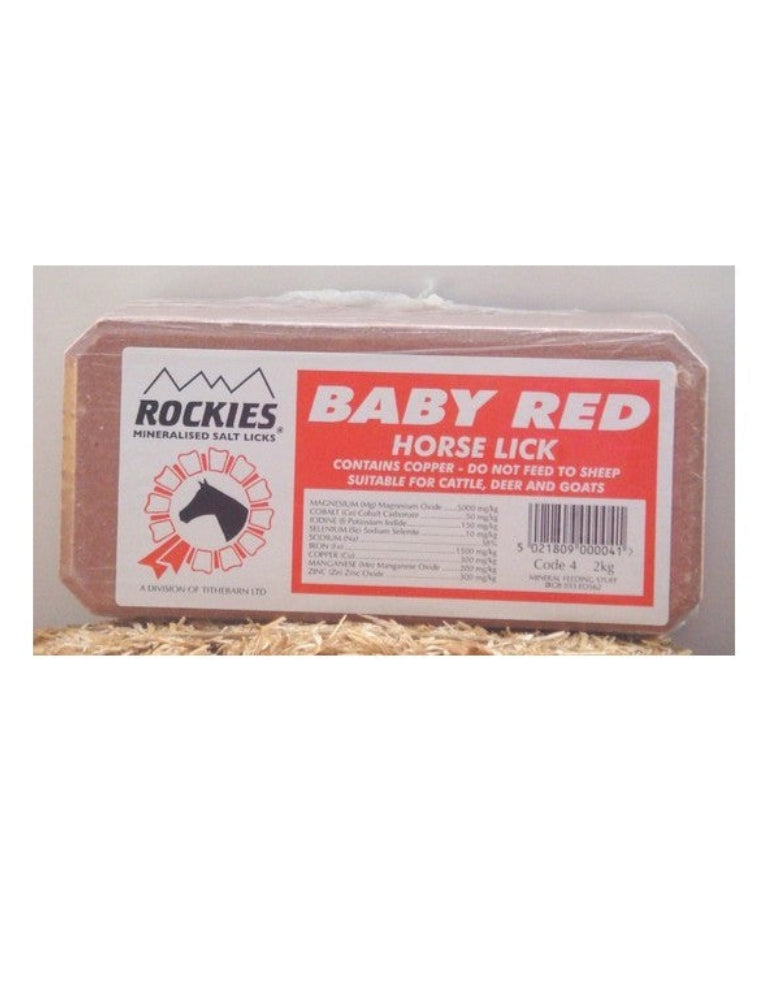 BABY RED LICK ROCKIES 2KG