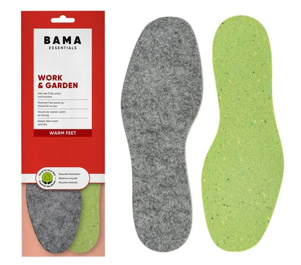Bama Essentials Work & Garden Two-layer Insoles