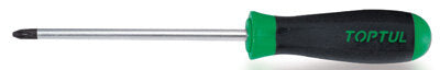 Toptul Anti-Slip Screwdrivers Phillips Head & Pozi Drive