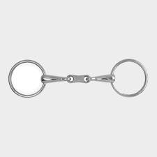 Shires French Link Loose Ring Bit 5"
