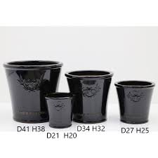 Lemonfield Bee Planter Black