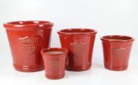 Lemonfield Bee Planter Red