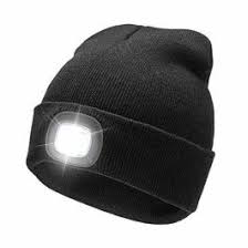 LED Beanie Hat Black