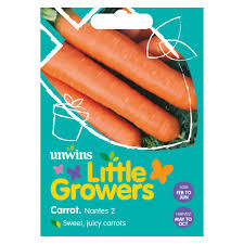 Carrot Seeds – Nantes 2 (Unwins Little Growers)