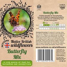 Wildflower Seeds – Butterfly Mix (Native British Wildflowers)