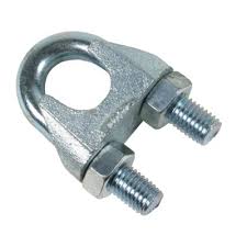 Wire Rope Grips (5mm & 1/4" Galvanised 4 Pack)