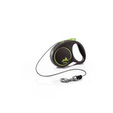 Flexi Black Design Dog Lead Range