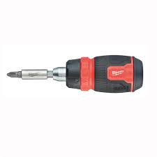 Milwaukee 8 In 1 Compact Multi-Bit Screwdriver