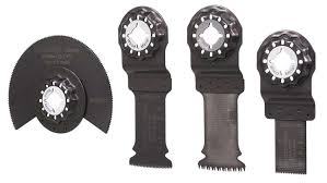 Makita 4-Piece Multi-Tool Plunge Cut Set for use with Multi-Cutter
