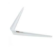 Shelf Brackets Spanish Type - Heavy Duty (125mm–450mm Range) White/Silver