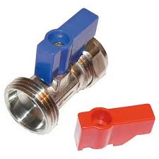 Washing Machine Valve Straight 1/2" x 3/4"