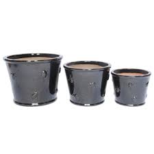 Lemonfield Bee Planter Black