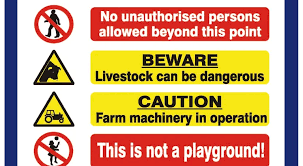 FARM SAFETY AND QUALITY ASSURANCE STICKERS