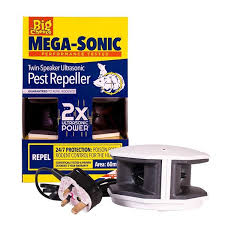 mega sonic plug in twin speaker pest repeller