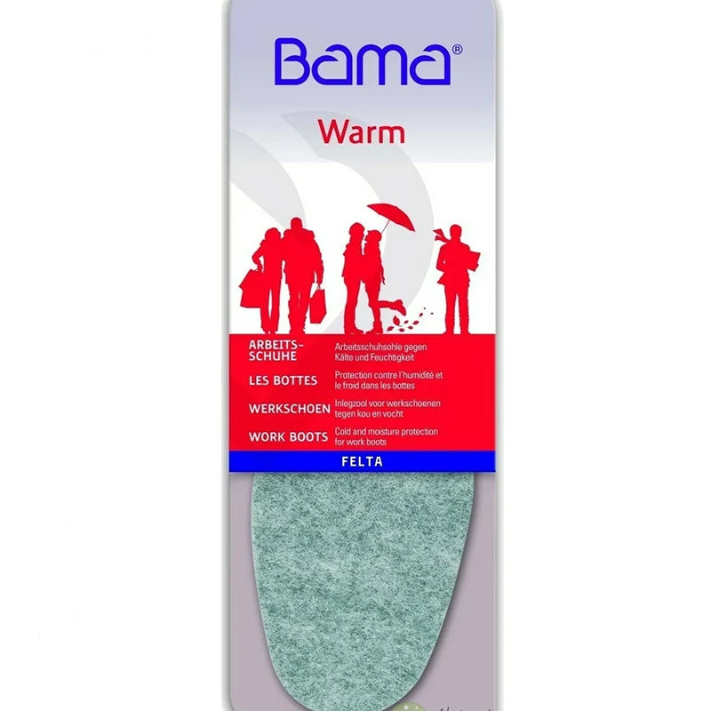 Bama - Felta Warm Felt & Latex Insoles - 1 Pair