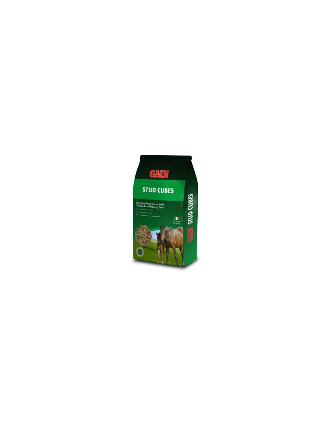 GAIN STUD CUBES HORSE FEED 25KG