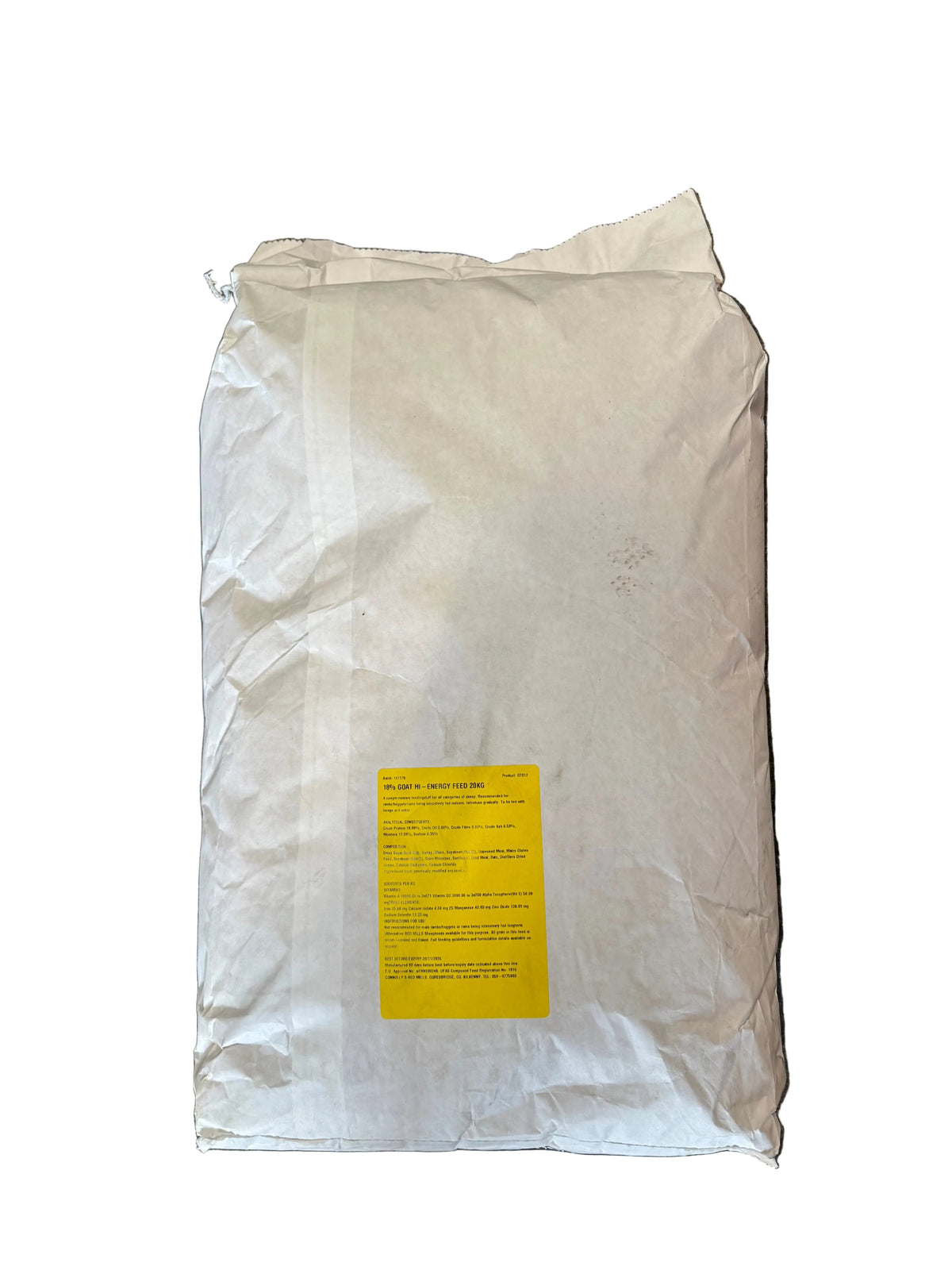 Red Mills 18% Hi Energy Goat Pellet Feed 20%