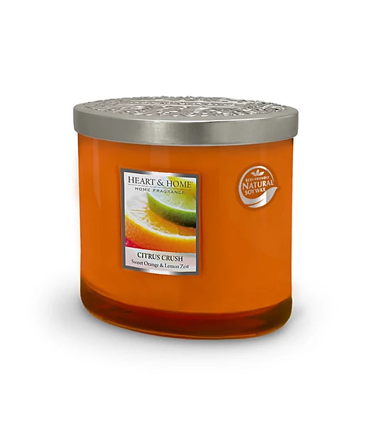 Heart & Home Twin Wick Soy Candle - 40 Hours Burn