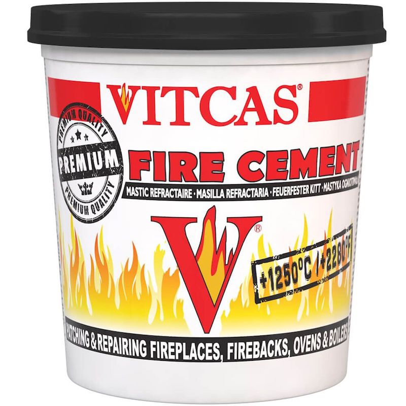 Victas Premium Fire Cement 500g – (Black)