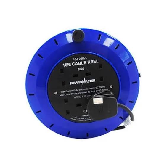 Powermaster 10m Cable Reel 220V