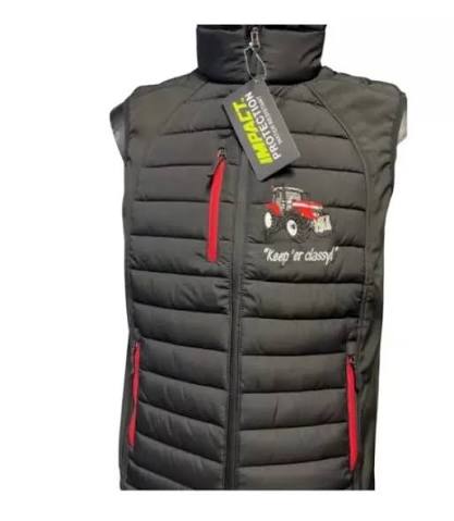 Impact Kids Ribbed Hybrid Gilet