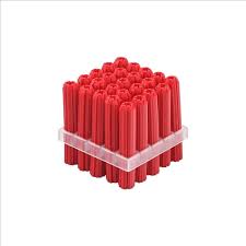 1 1/2" Wall Plugs Pack of 25 (Blue, Green, Red)