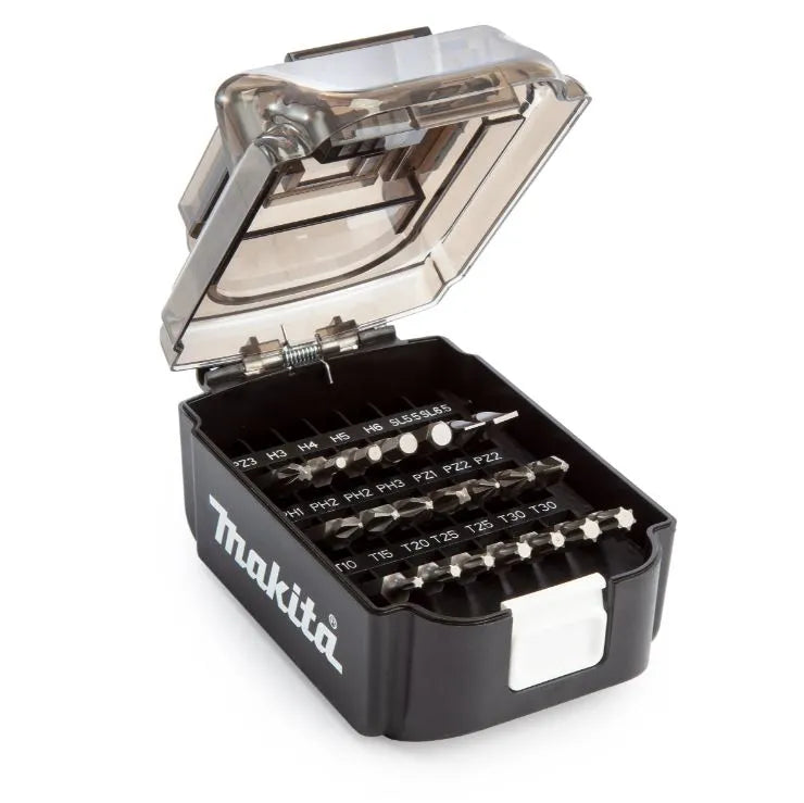 Makita 21 Piece Screw Bit Set in Battery Shaped Case