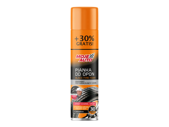 Black Tyre Foam 520ml