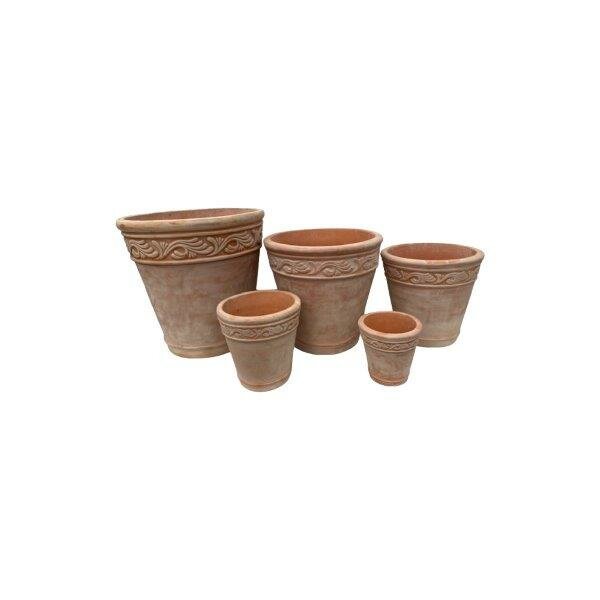Lemonfield Nodeco Planter Terracota